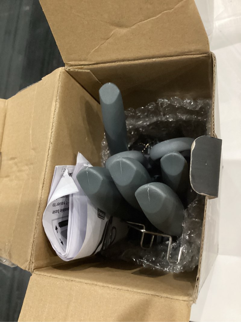 Condition photo showing Good Condition for RAXCO 10-Piece Kitchen Knife Set | Stainless Steel Holder | Compact Design - Gray Damascus