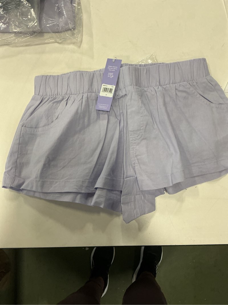florence by mills womens sweet solstice linen cheeky boxer short purple haze medium