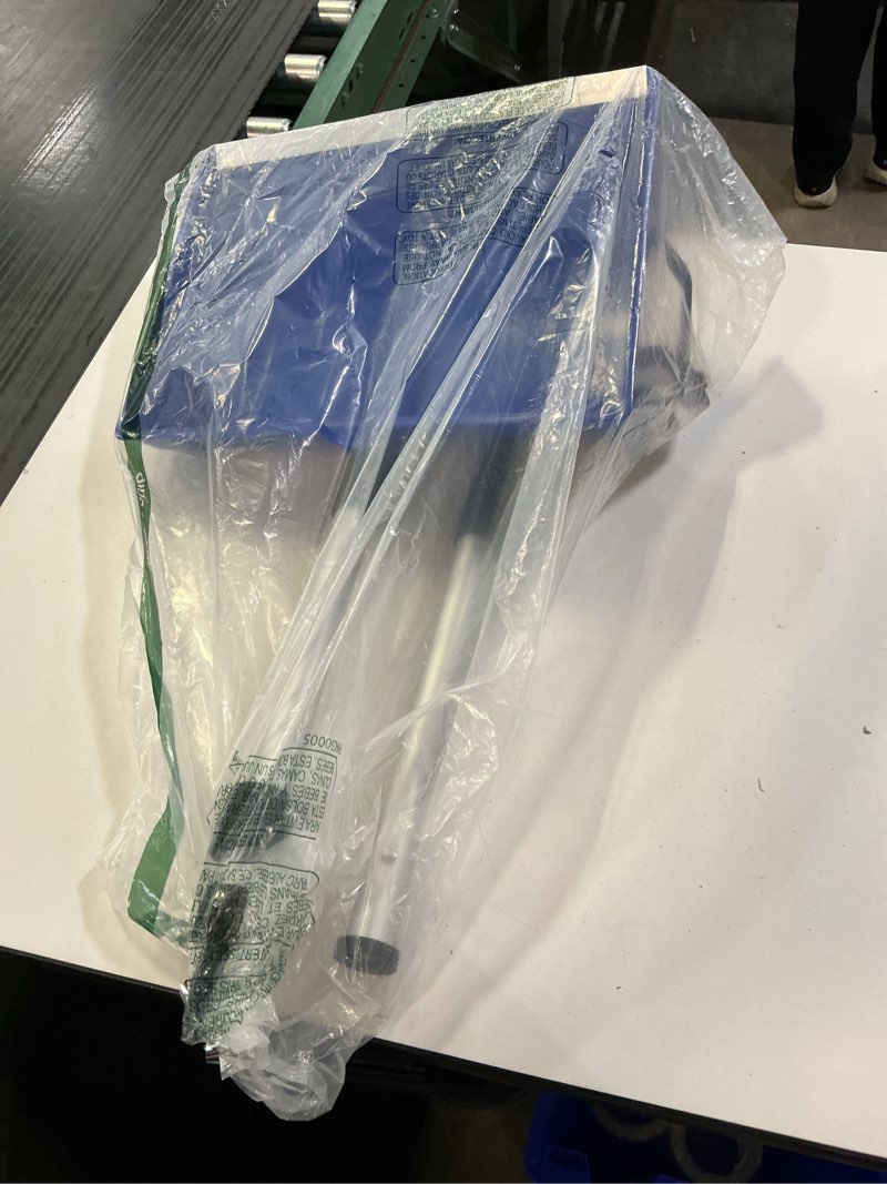 Condition photo showing As Is for Snow Shovel for Driveway, 48 Inch Winter Snow Removal with Plastic Double Handle, Ergonomic Lightweight Snow Shovel for Home Sidewalk Garden Car Garage Outdoor 48"