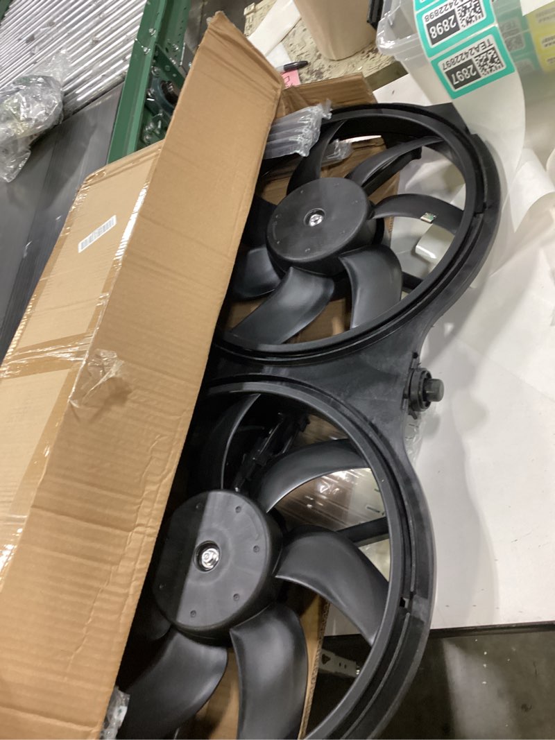 Condition photo showing New/Like New for WFLNHB Radiator Cooling Fan Replacement for Infiniti QX60 2014-2020 Replacement for Nissan Pathfinder 2013-2020 621-586