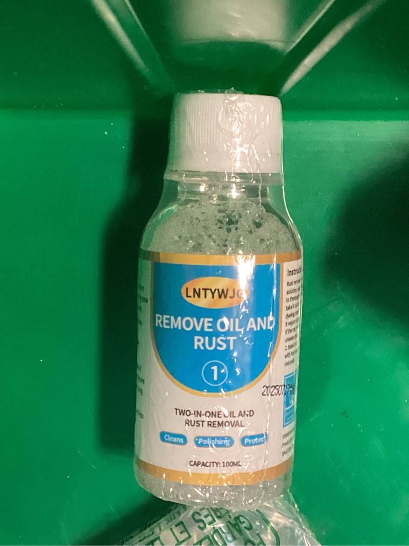Two in One Oil and Rust Removal 