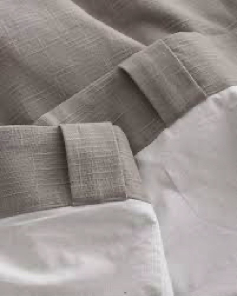 cotten slub curtain 48”x108”