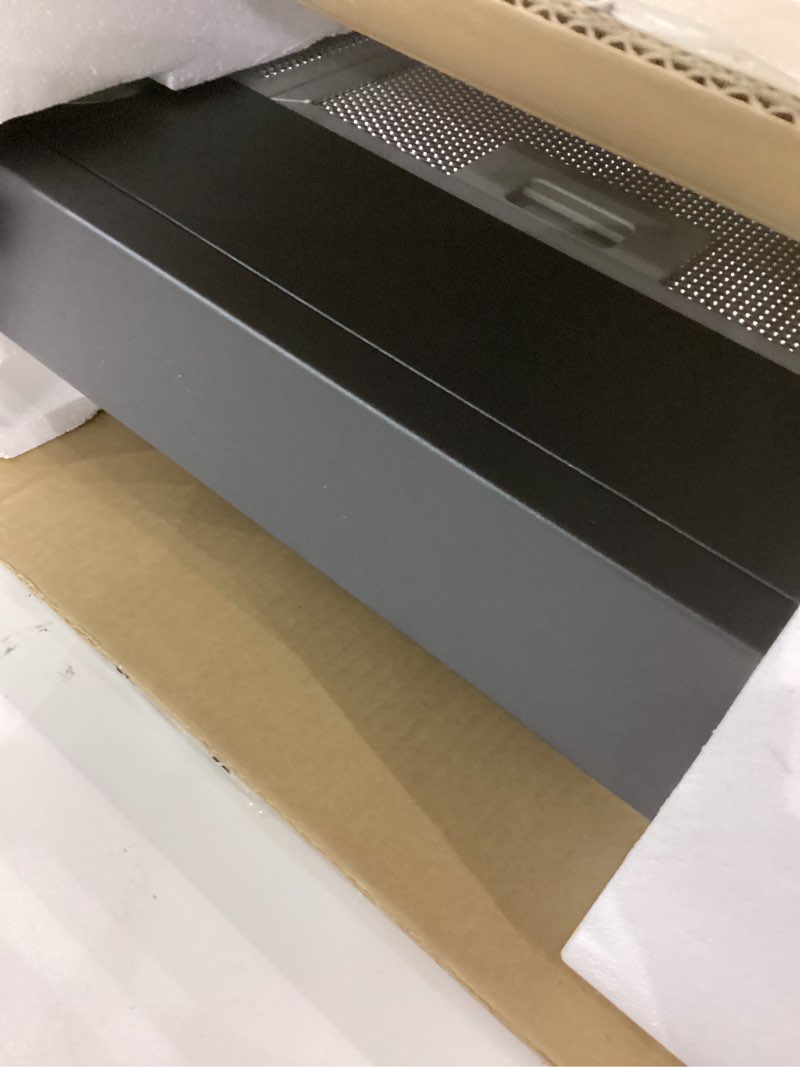 Condition photo showing Good Condition for CIARRA Black Range Hood 30 inch Under Cabinet Ductless Ducted Convertible, Slim Kitchen Stove Vent Hood with 3 Speed Exhaust Fan