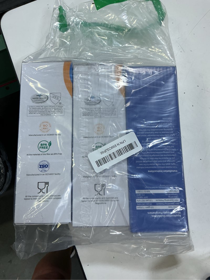 Condition photo showing New/Like New for pureplus da97-17376b replacement for samsung haf-qin/exp, da97-08006c, rf28r7351sg, rf28r7201sr, rf28t5001sr, rf23m8590sg, rs27t5200sr, rf24r7201sr, rwf4200a refrigerator water filter, 3 pack activated carbon(standard)