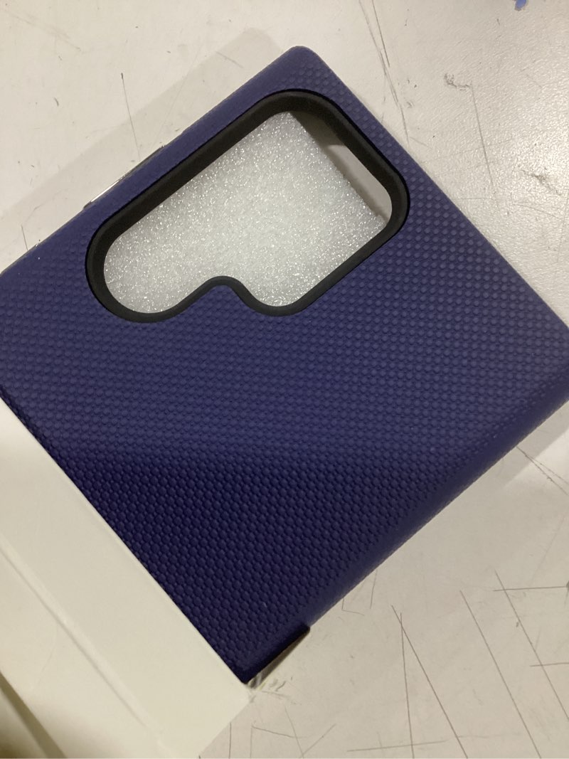 Condition photo showing New/Like New for Crave Galaxy S22 Ultra Case, Shockproof Protection Dual Layer Case for Samsung Galaxy S22 Ultra 5G (6.8 inch) - Navy Galaxy S22 Ultra Navy