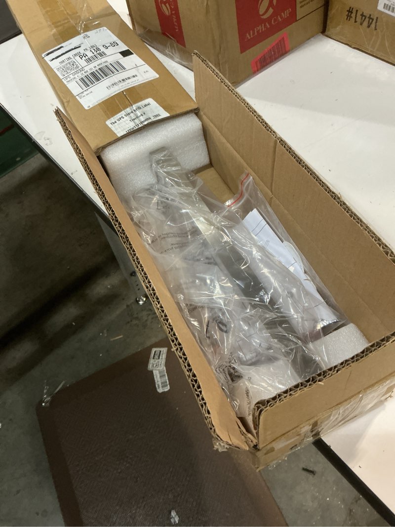 Condition photo showing Good Condition for Brushed Nickel Bathroom Light Fixture Over Mirror - Modern Vanity Light Fixture - 31.5 inch 22W LED Dimmable 5CCT Wall Sconce Lighting Fixture for Bathroom Bedroom Brushed Nickel 32inch