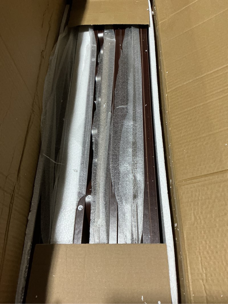 Condition photo showing Good Condition for 63 Inch Tall Bookcase with 6 Cubes and 2 Doors, Modern Floor Standing 5-Tier Bookshelf with Storage Cabinet, Wooden Display Storage Organizer for Home Office, Living Room, Walnut