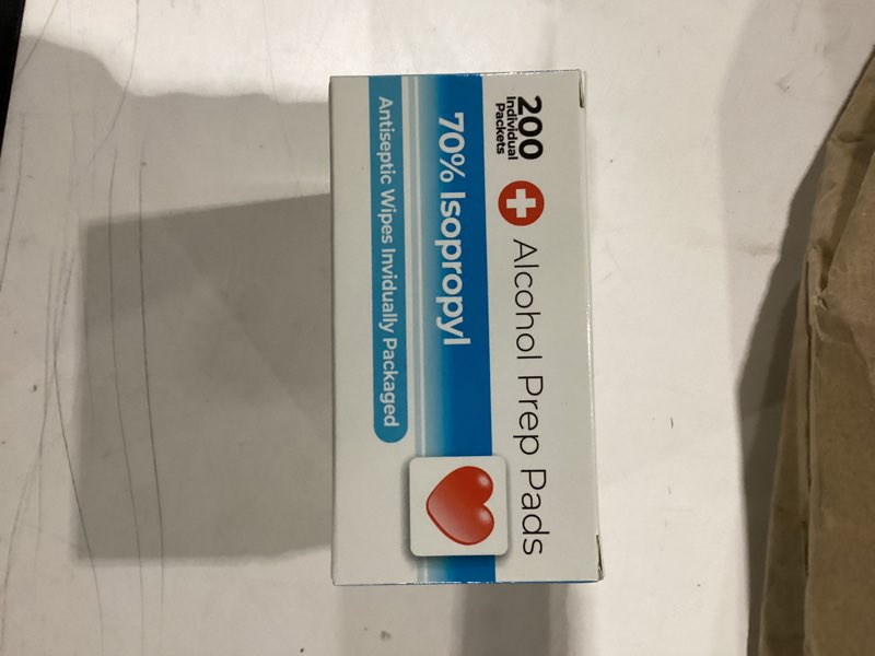 Alcohol pads 200 individual packets
