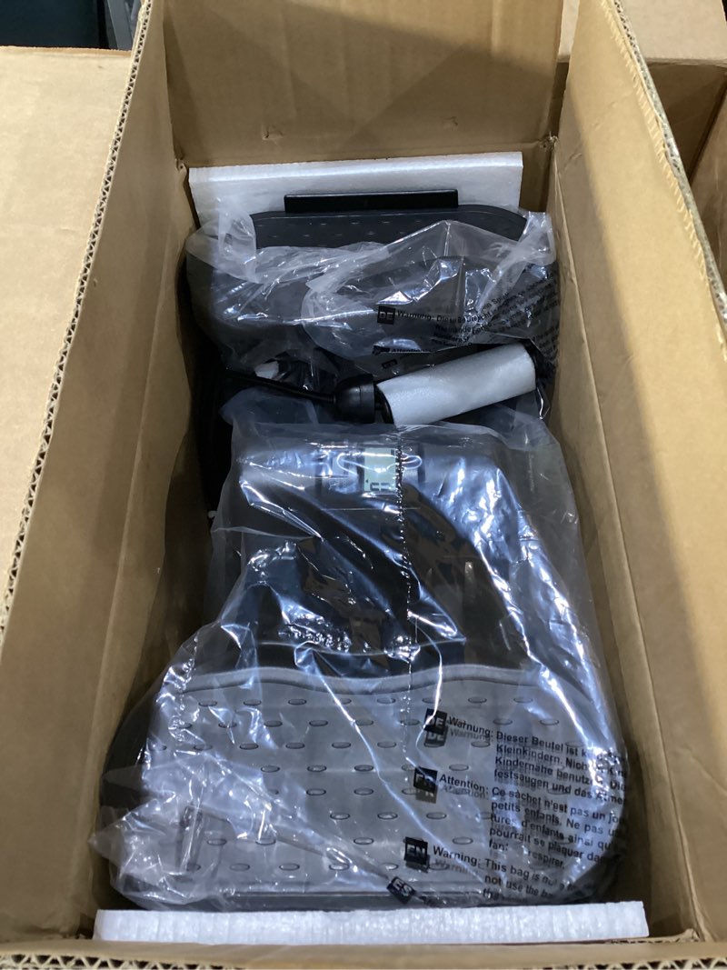 Condition photo showing Good Condition for rocking stepper side to side, low-impact lateral stepper with resistance bands for full body toning, ultra-quiet no assembly for apartment home office black