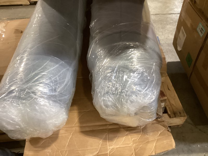 Condition photo showing New/Like New for 115.7" cloud couch, boneless couch for living room, modular sectional sofa, deep seat memory foam chaise, free combination, no assembly required, gray grey