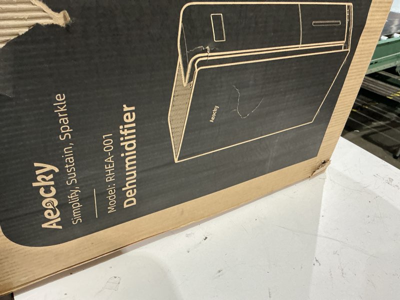 Condition photo showing Good Condition for 4500 sq.ft energy star most efficient 2025 dehumidifier max 80pint/d | dehumidifier with drain hose for basement, home, bedroom, bathroom, intelligent humidistat