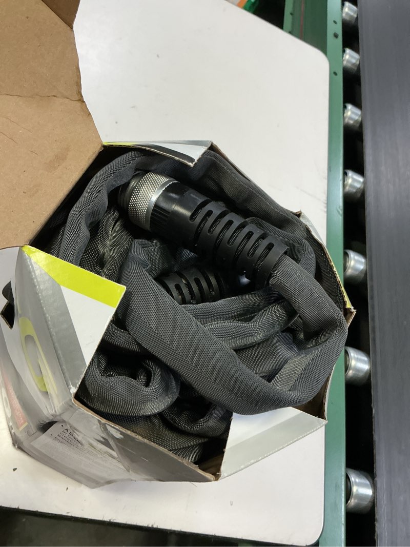Condition photo showing As Is for zero-g teknor apex 5/8-in x 50-ft premium kink free woven gray hose