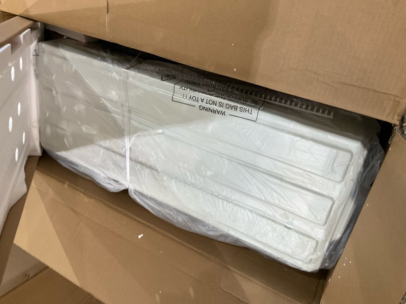 Condition photo showing As Is for mini split air conditioner