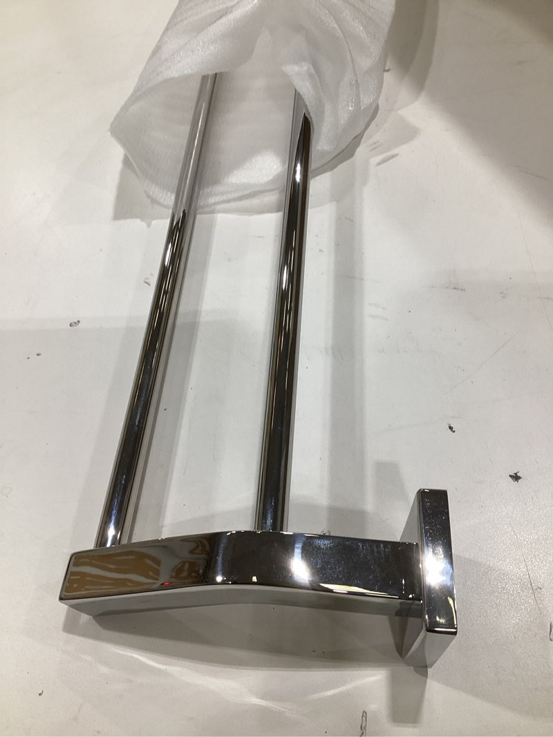 Condition photo showing Good Condition for alise double bath towel bars towel racks for bathroom,wall mount towel holder heavy duty 24-inch towel hanger rail,gk9009-c sus304 stainless steel polished chrome 24-inch (2-bars) polished chrome