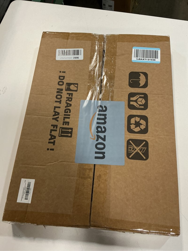 Condition photo showing New/Like New for 12x18 Picture Frame Set of 2, 12 x 18 Wood Poster Frames with Mat for 11x17, Wooden Photo Frames with Tempered Glass Cover for Wall Display,Gold