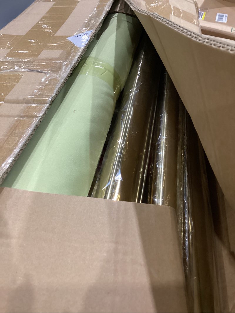 Condition photo showing New/Like New for pelopy 12 pcs stanchion posts with velvet ropes and red carpet 26 ft, crowd control barrier set, 38" gold queue poles for wedding, graduation, party, event entrance decor