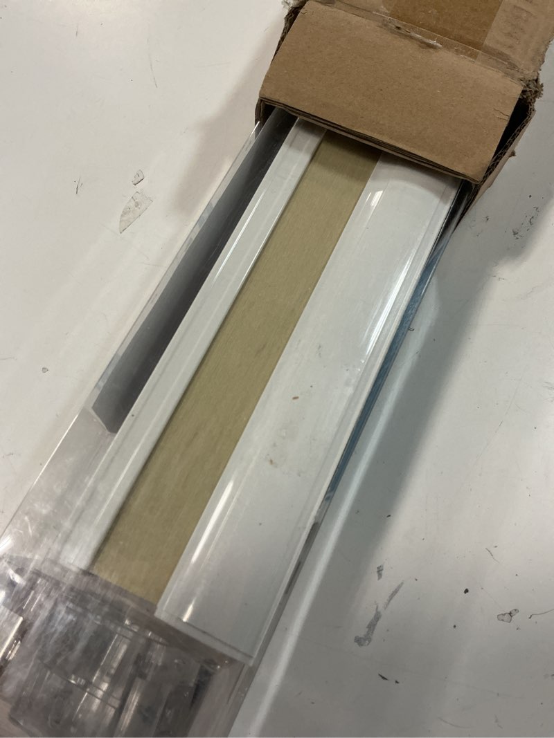 Condition photo showing Good Condition for changshade cordless cellular shades, light filtering honeycomb shades for windows, pull down pleated blinds, easy to install for indoor windows and french doors,32" w x 72" h, beige light flitering beige 32"w x 72"h