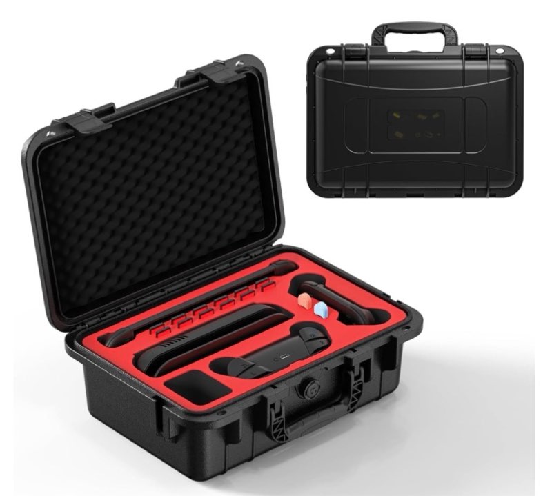 yololida hard carrying case for nintendo switch 2, ip67 waterproof hard switch 2 case for home stora