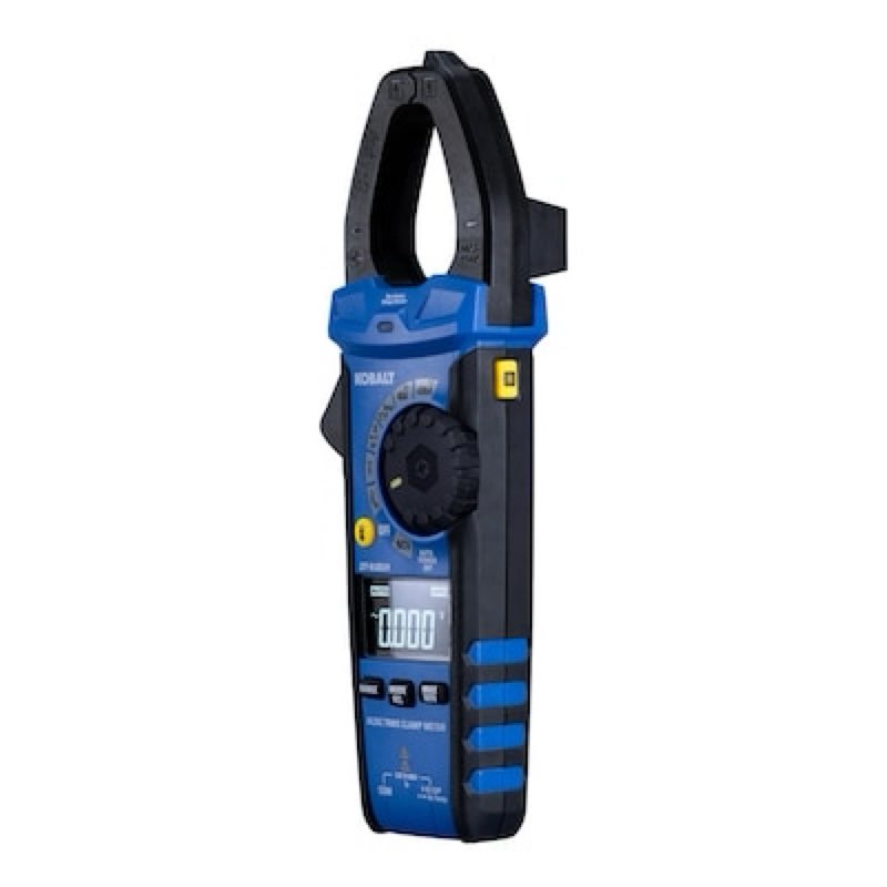 kobalt lcd display clamp meter multimeter 400 amp 600 -volt
