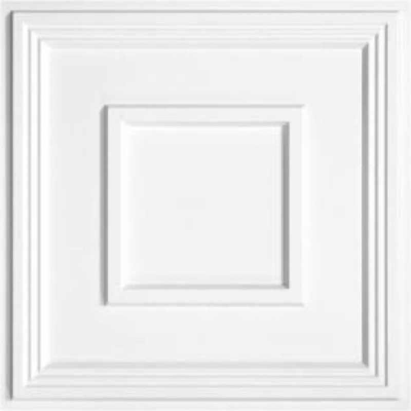 STICKGOO Glue Up Ceiling Tiles, 24x24 Inch PVC Decorative Drop Ceiling Tile Antique Copper 48 Sq. Ft, Pack of 12 Tiles