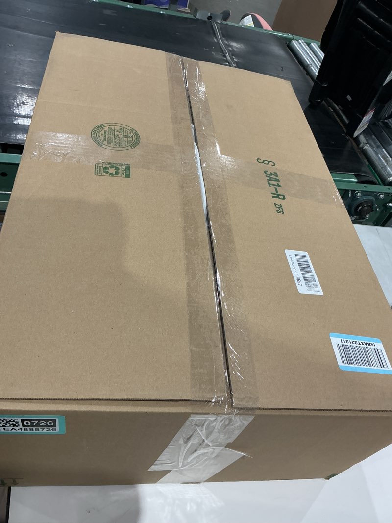 Condition photo showing As Is for oeko tex blanket 76in. x 80in.