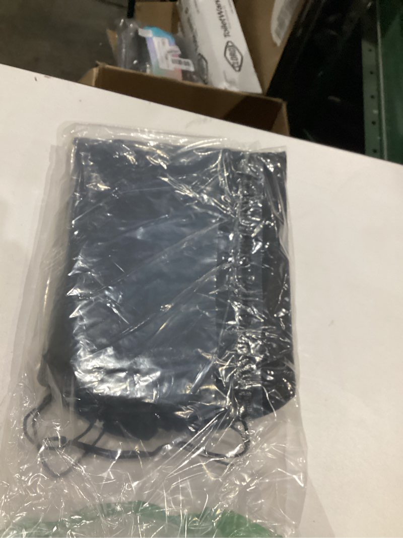 Condition photo showing As Is for 100% Blackout Blind Curtains Window Cover [157" x 59" XXL] [DIY Cut to Any Size or Shape] [Hook & Loop Tabs][ Portable Bags for Travel] [Light & UV Blocking ] for House,Nursery,Apartment Black and Silver-grey 59"W x 157"H