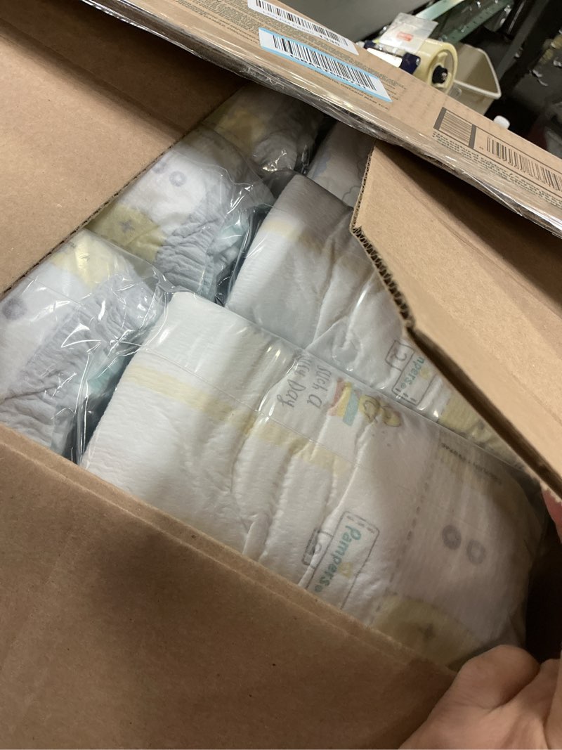 Condition photo showing New/Like New for Pampers Baby Diapers - Swaddlers - Size 2, 186 Count, Ultra Absorbent Disposable Infant Diaper