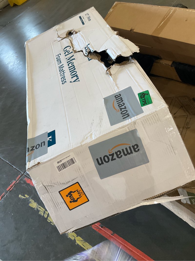 Condition photo showing Good Condition for Lucid 12 Inch Memory Foam Mattress - Medium Plush Feel - Infused with Refreshing Bamboo Charcoal and Cooling Gel - Bed in a Box - Temperature Regulating - Pressure Relief - Breathable - King Size King 12" Medium Plush