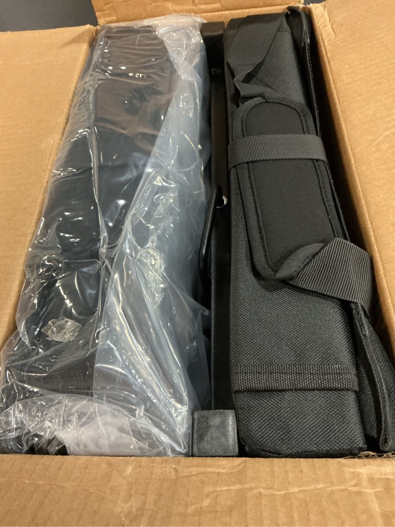 Condition photo showing Good Condition for stadium seats for bleachers with back support, bleacher chairs with backs and cushion wide, portable folding seats with magnetic bottom strips, includes shoulder strap - black (1, black) black 1 pack