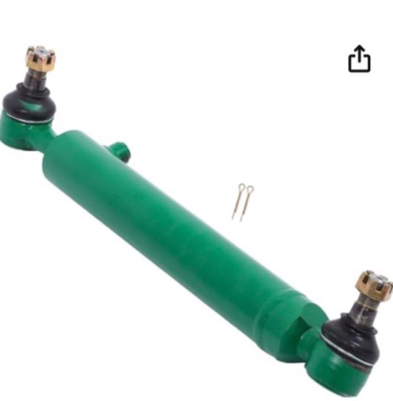 gxarts steering hydraulic cylinder lva14159 compatible with john deere 4310 4400 4410 lva14158