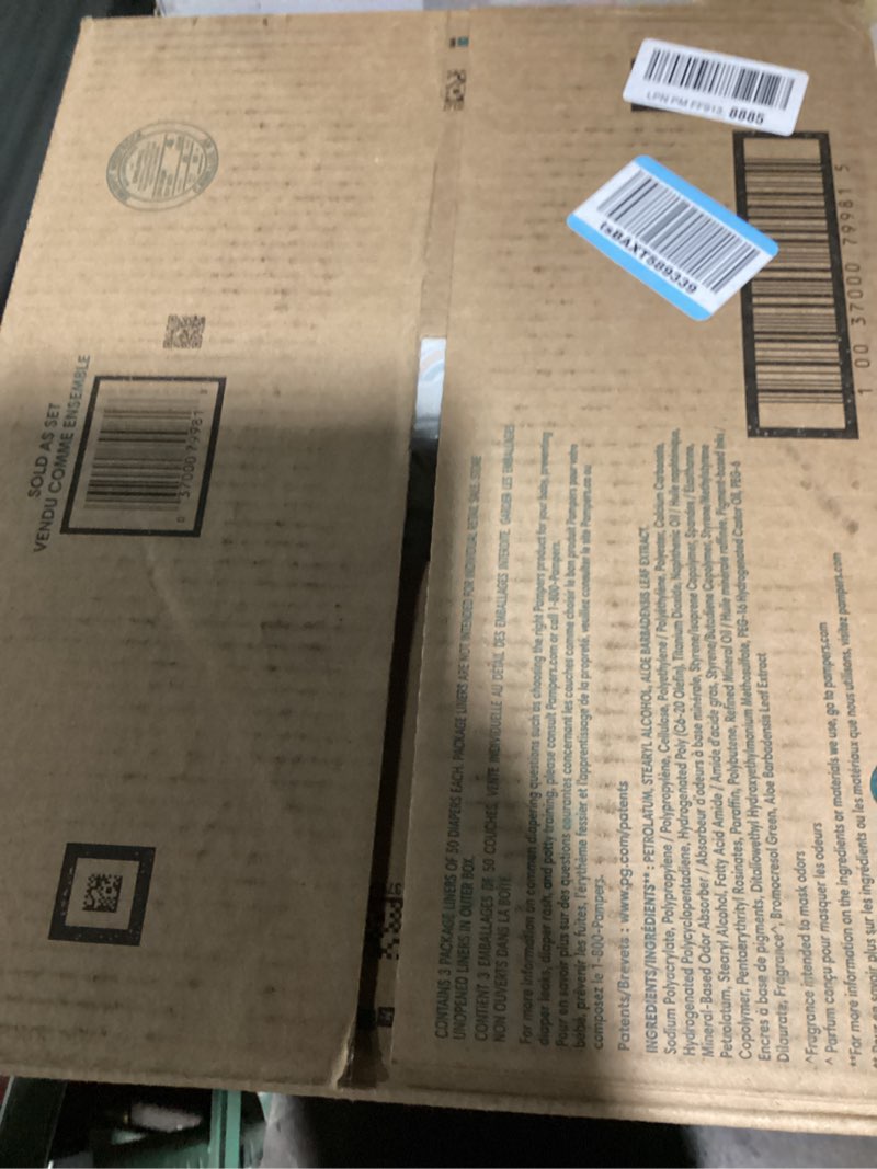 Condition photo showing Good Condition for pampers swaddlers diapers, size 4 (15-34 lbs), 150 count, absorbent, keeps baby dry and comfortable, skin safe disposable baby diaper (packaging may vary) size 4 150