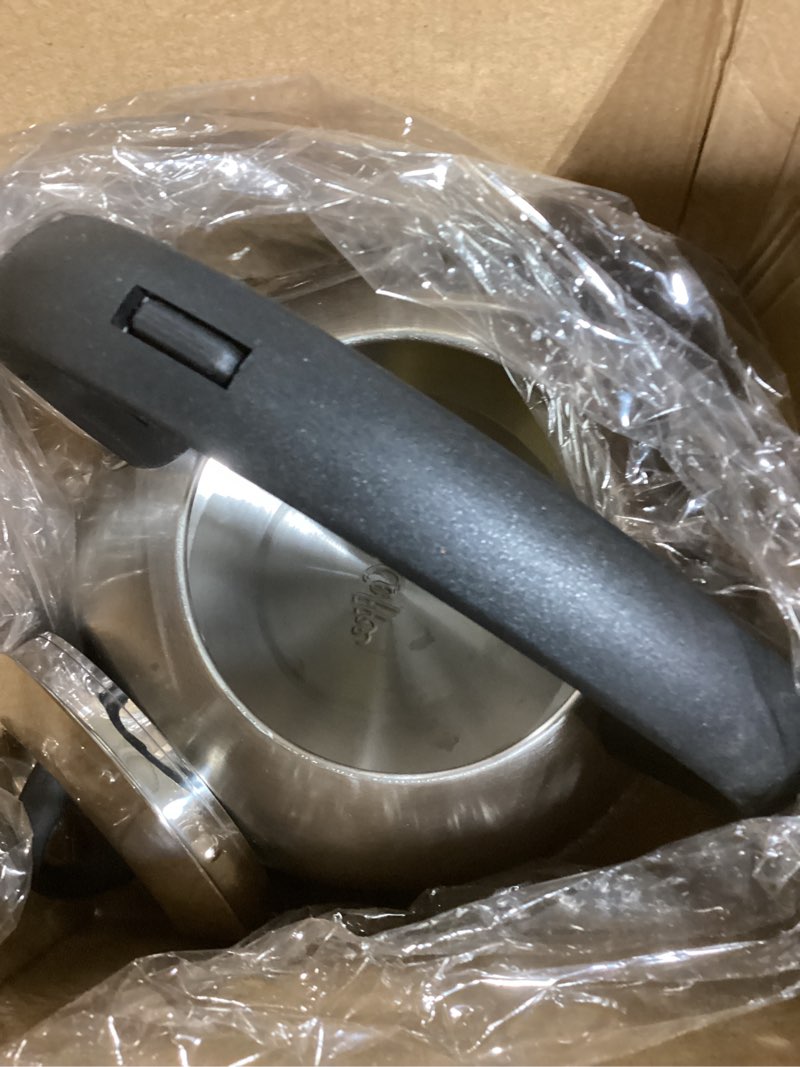 Condition photo showing Good Condition for Mr. Coffee Flintshire 1.75-Quart Stainless Steel Whistling Tea Kettle – Brushed Satin Finish Stove-Top Kettle for Boiling Water 1.8 Quarts Brushed Satin