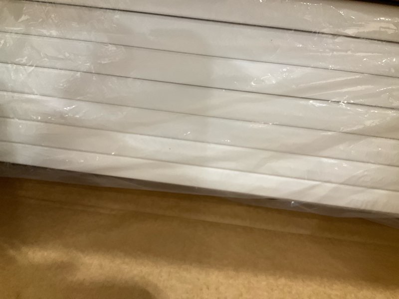 Condition photo showing New/Like New for acrylic dog playpen indoor, expandable size & flexible shape, height 30 inch, ideal for small & toy dogs, white white 8 30" height