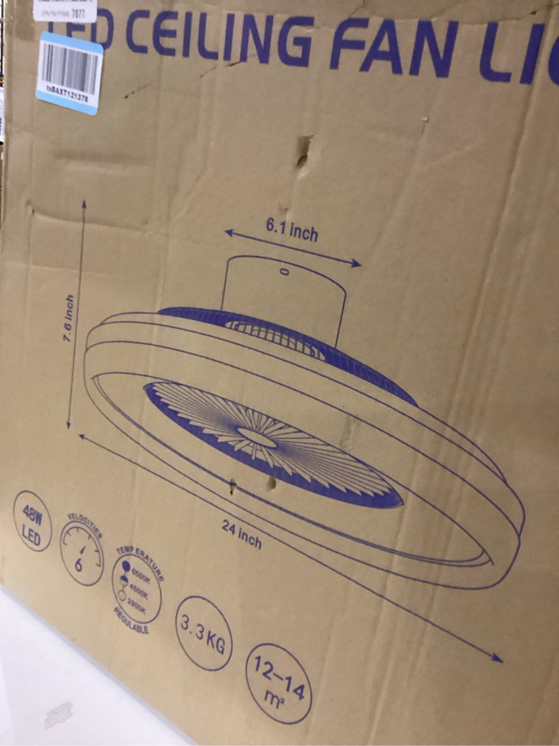 Led ceiling fan light