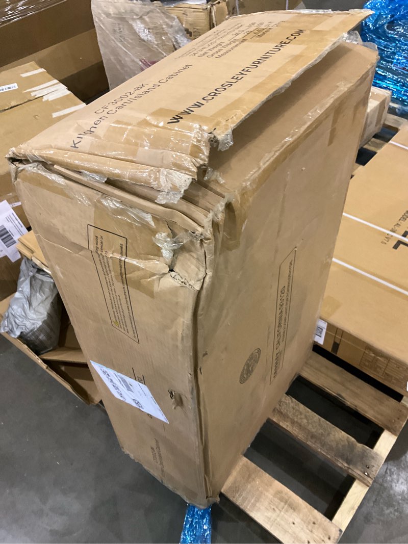 Kitchen cart island cabinet