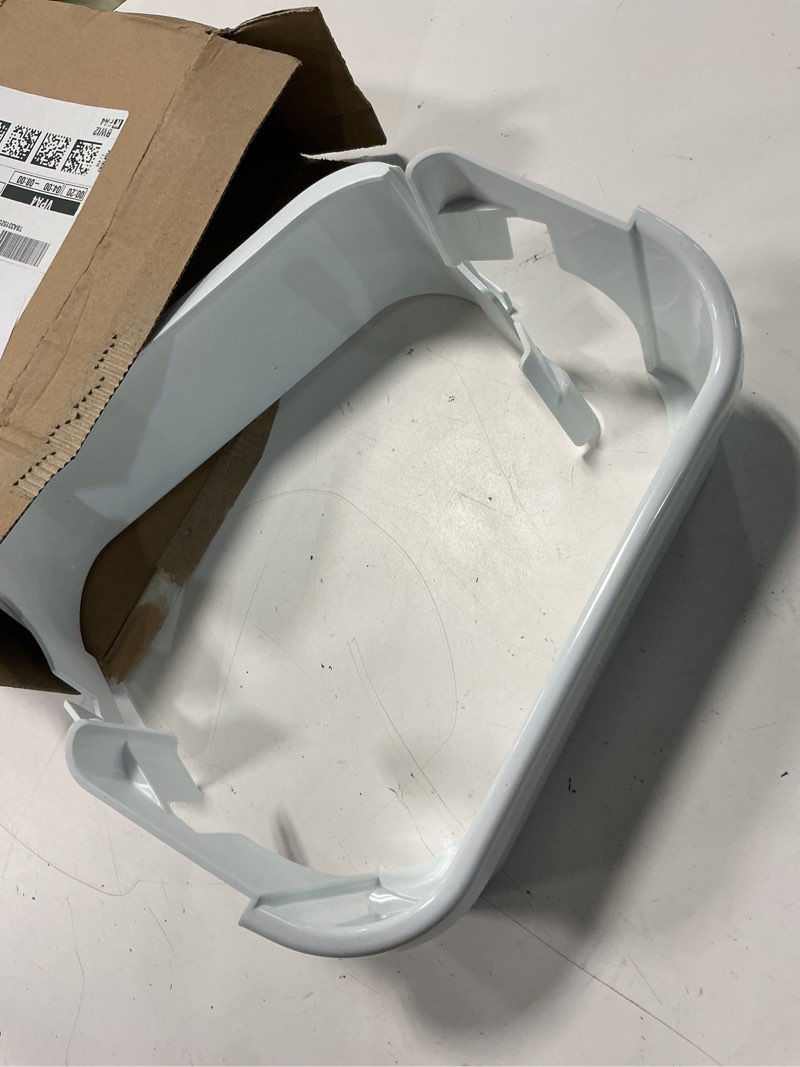 Condition photo showing Good Condition for 240351601 refrigerator freezer door bin compatible with ken.more fri.gidaire refrigerator freezer door shelf replace 240351607 891154 ap2115974 freezer side- 2 pack by fetechmate