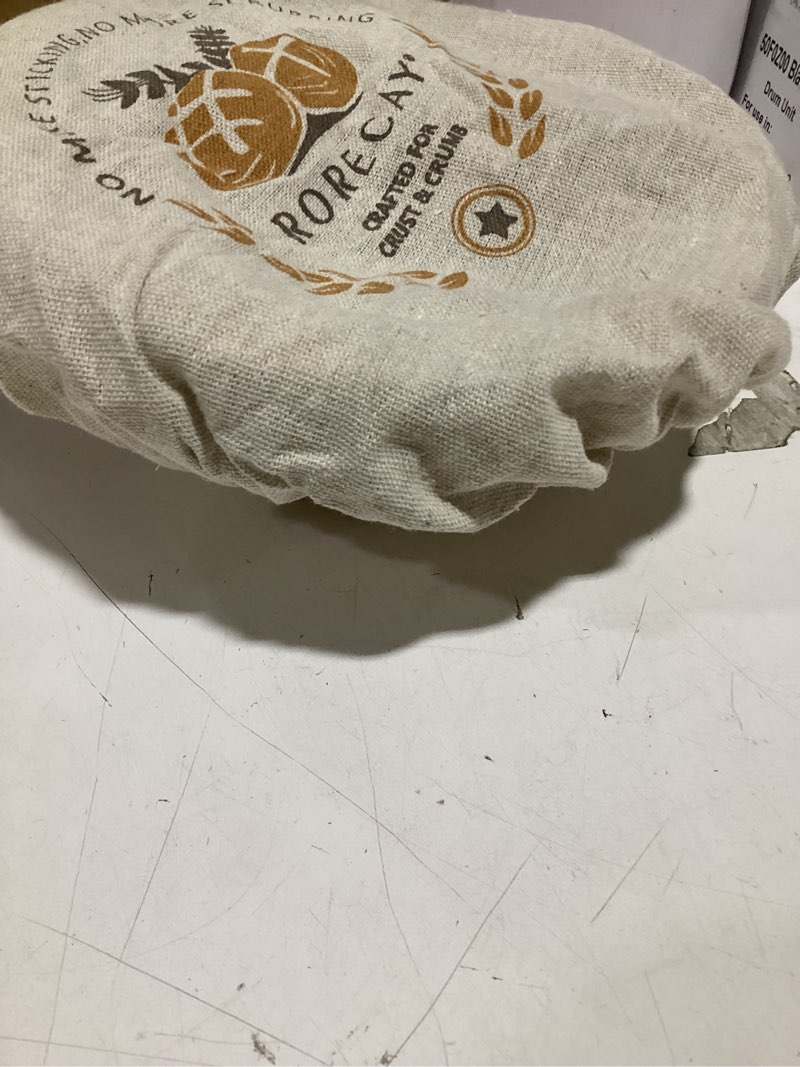 Condition photo showing New/Like New for Wood Pulp Banneton Bread Proofing Baskets Set of 2, 7 Inch Round 1.1LB Sourdough Banneton Basket wit