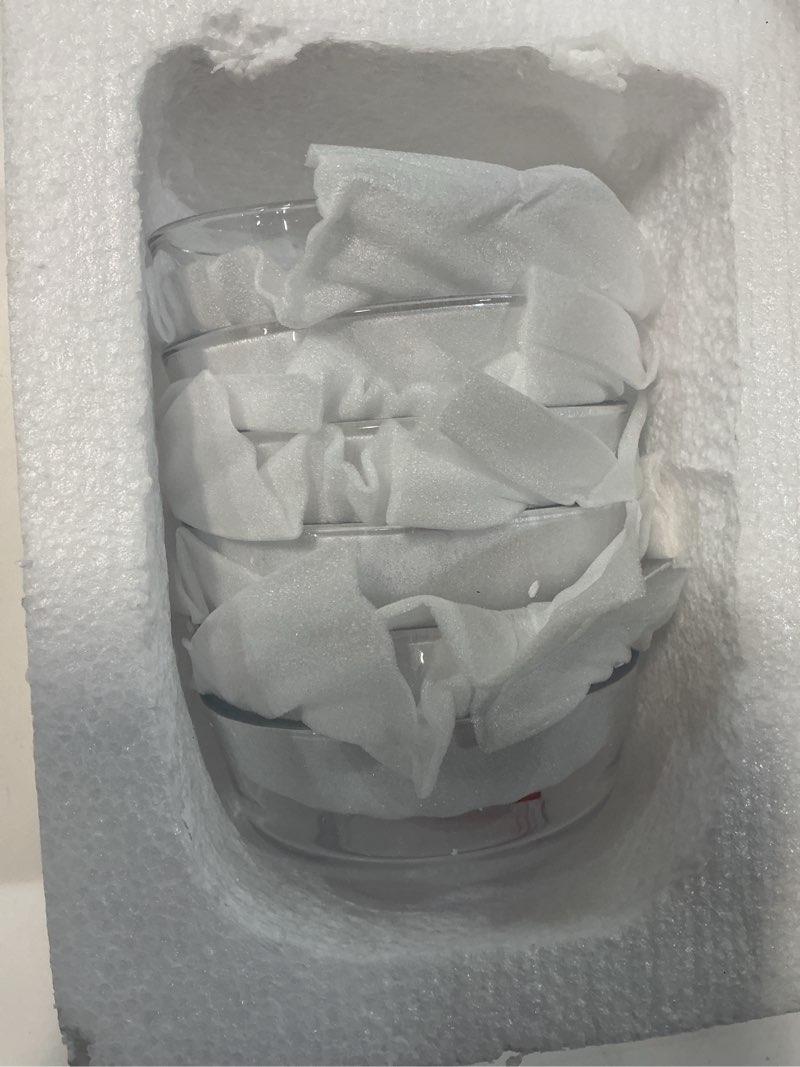 Condition photo showing New/Like New for SWEEJAR 8 oz Glass Bowls Set(6 pack),Small for Kitchen,Dessert for Ice Cream,Snack , Side Dishes, Serving for Dipping, Prep 8 oz 6 pack