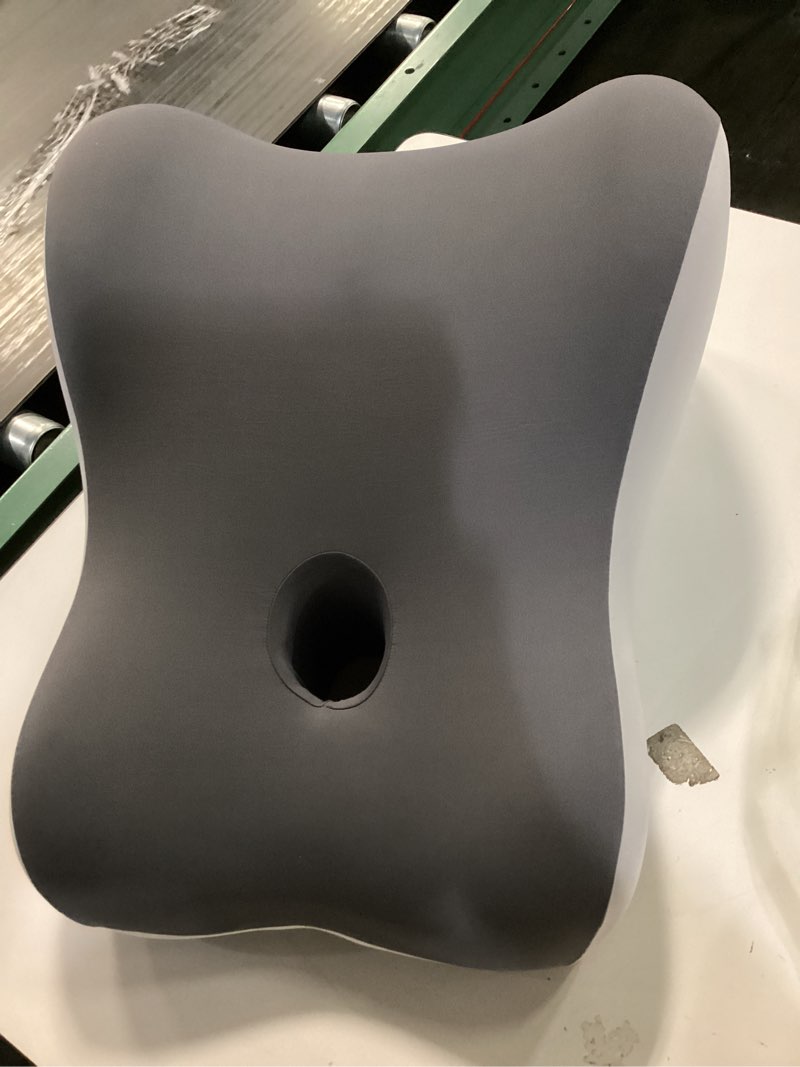 Condition photo showing Good Condition for Intimacy Wedge Pillow for Couples – Memory Foam Support Cushion for Waist, Neck & Back, Waterproof & Portable with Washable Cover, Ideal for Sitting, Lying & Adult Play Grey