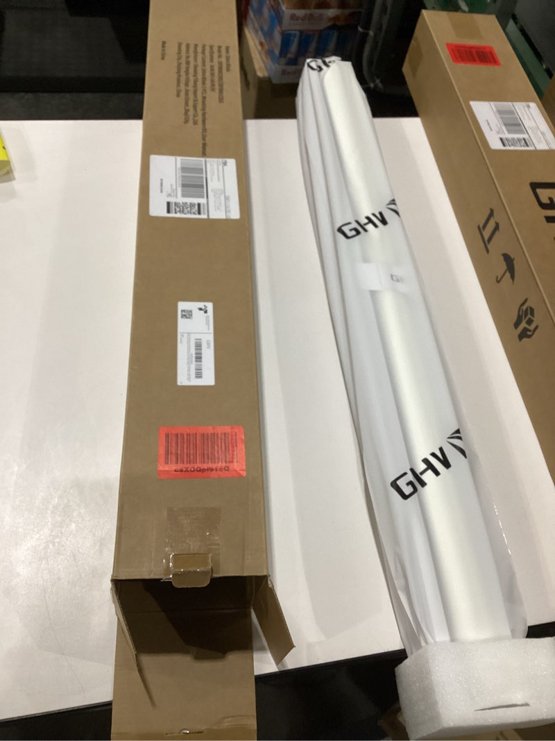 Condition photo showing New/Like New for GHV Cordless Zebra Blinds for Windows Free-Stop Shades Light Filtering Dual Layer Light Control for Day and Night (Beige, 34 in (W) x 64 in (H)) Beige 34 in (W) x 64 in (H)