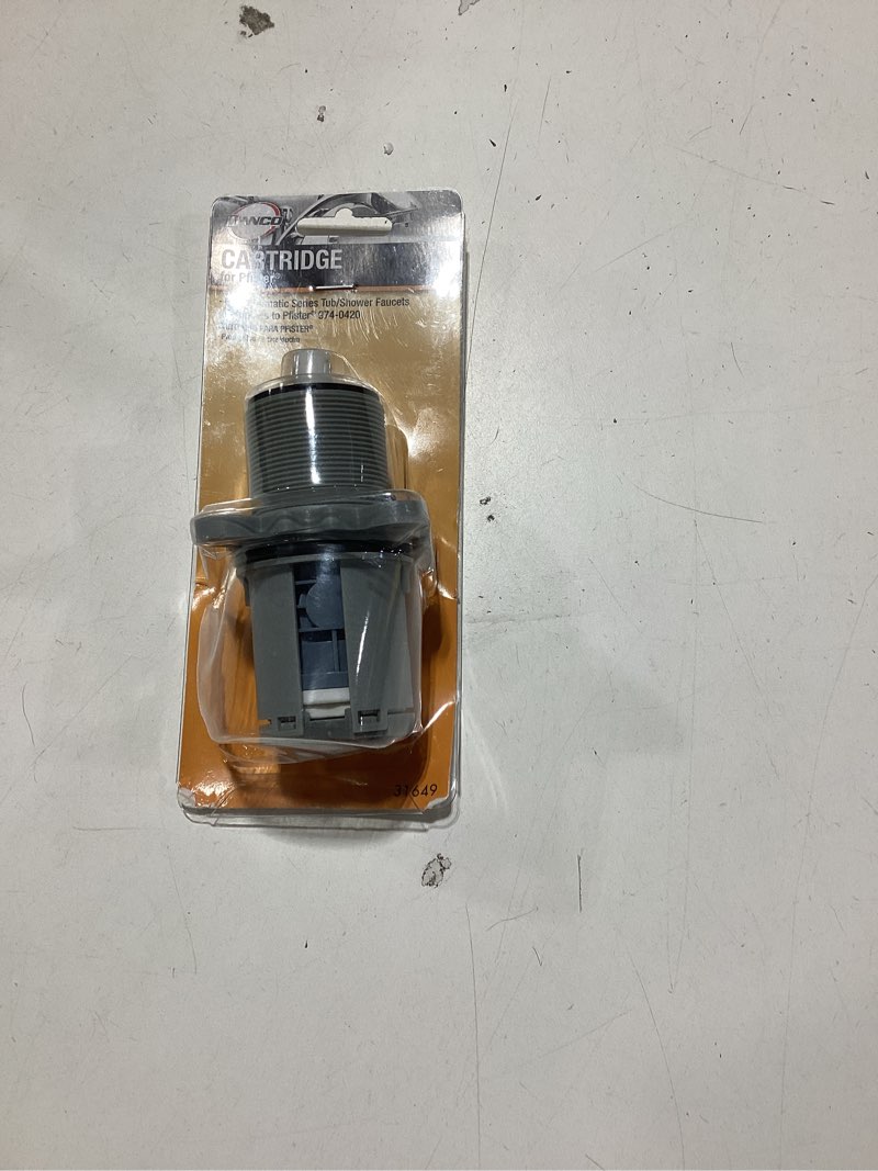 Condition photo showing As Is for danco 1 -handle plastic faucet cartridge for price pfister