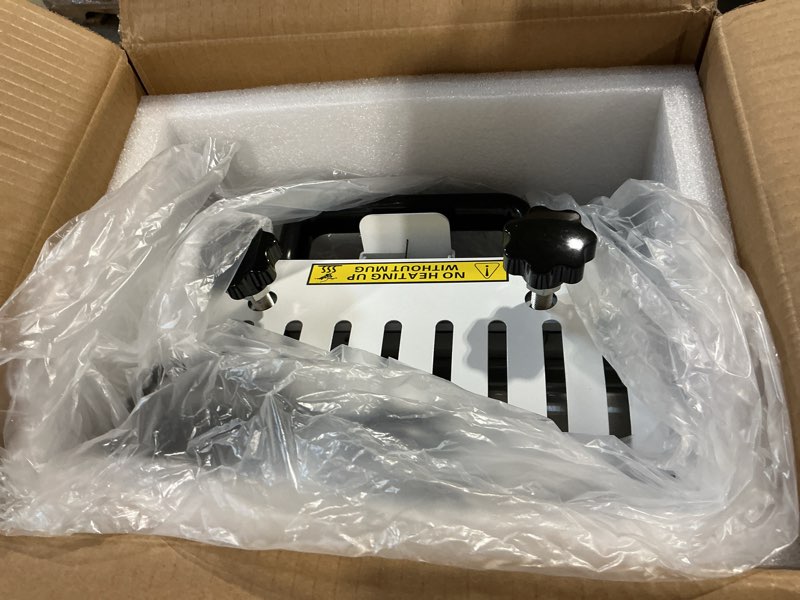 Condition photo showing Good Condition for tumbler heat press machine for 11-30oz