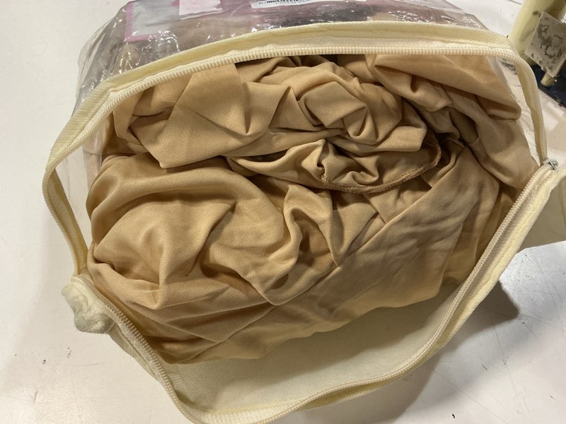 Condition photo showing Good Condition for shillance 2 pack champagne table clothes for 4 foot rectangle tables, premium polyester rectangle ta