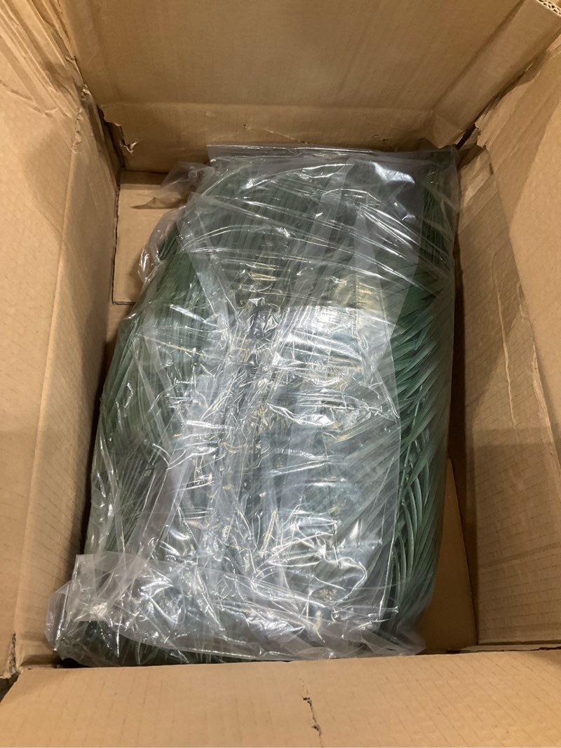 Condition photo showing Good Condition for Jexine 200 Pcs Artificial Palm Leaves Bulk Fake Tree Stems Large Faux Greenery Plants Fronds for Sunday Palm Leaves Hawaiian Party Jungle Party Wedding Decorations (18.9 x 7)