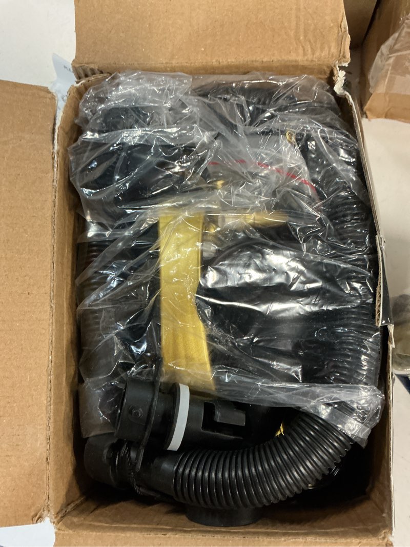 Condition photo showing New/Like New for bezente balloon pump electric, 3-in-1 portable black gold electric air machine balloon pump dual nozzle balloon inflator for inflatables and latex 260q foil balloons 3-in-1 black gold