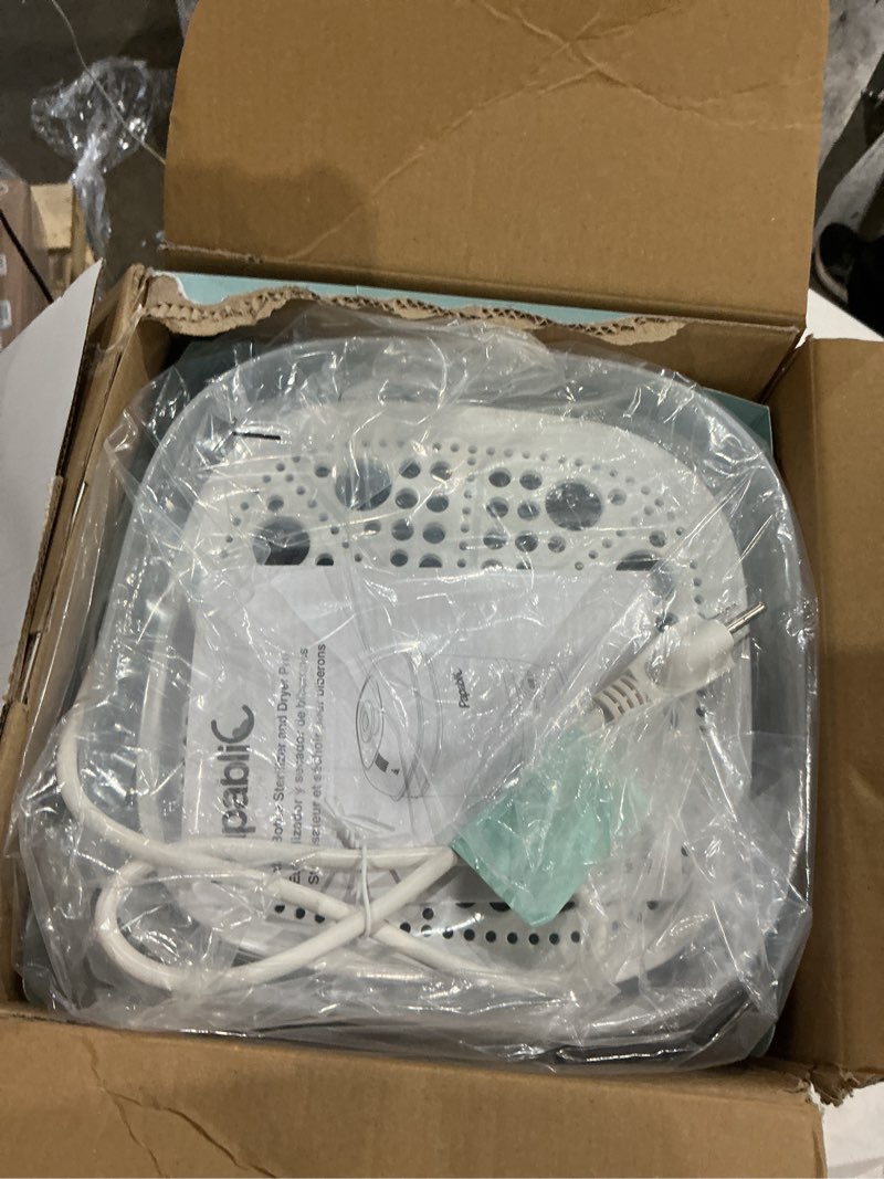 Condition photo showing Good Condition for papablic bottle sterilizer and dryer pro max, 13 bottles extra-large capacity for big family, electric steam bottle sanitizer for baby bottles, parts & other newborn essentials