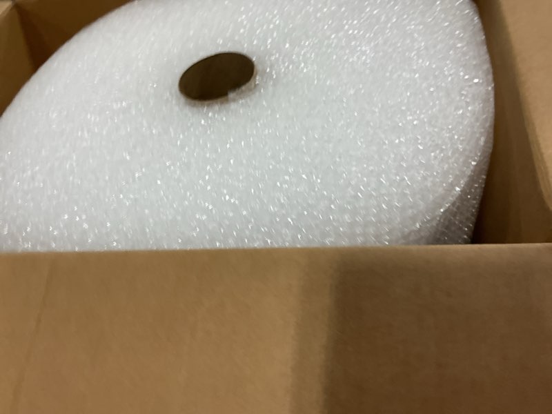 Condition photo showing Good Condition for amazon basics bubble wrap for moving, packing, shipping and storage, perforated protective cushioning for fragile items, 12-inch x 175-ft long roll, small 3/16", clear