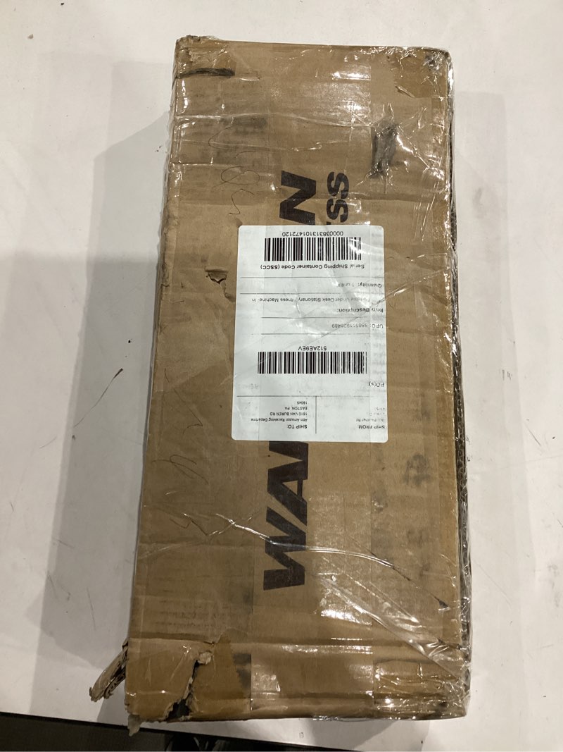 Condition photo showing As Is for Under Desk Exercise Bike Pedal Exerciser – Mini Stationary Cycle with Adjustable Resistance, Calorie Tracker & Foldable Design – Compact Pedal Machine for Home, Office, or Physical Therapy by Wakeman Standard