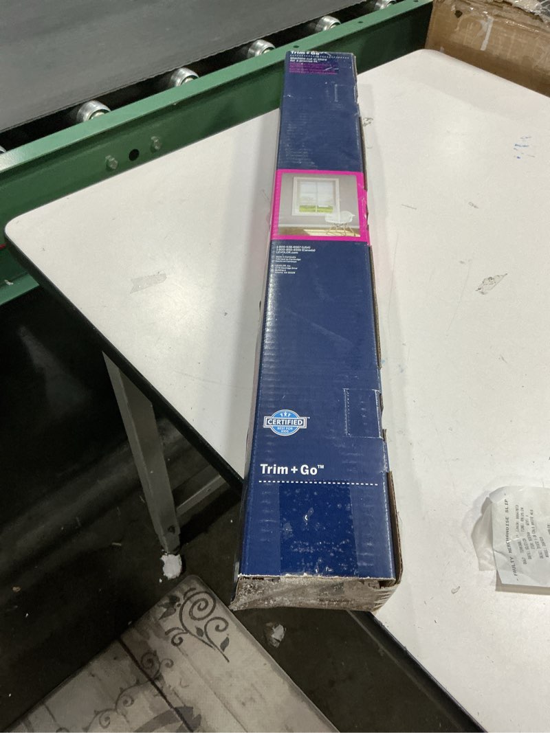 Condition photo showing As Is for Levolor Trim+Go 1-in Slat Width 31-in x 72-in Cordless 929769