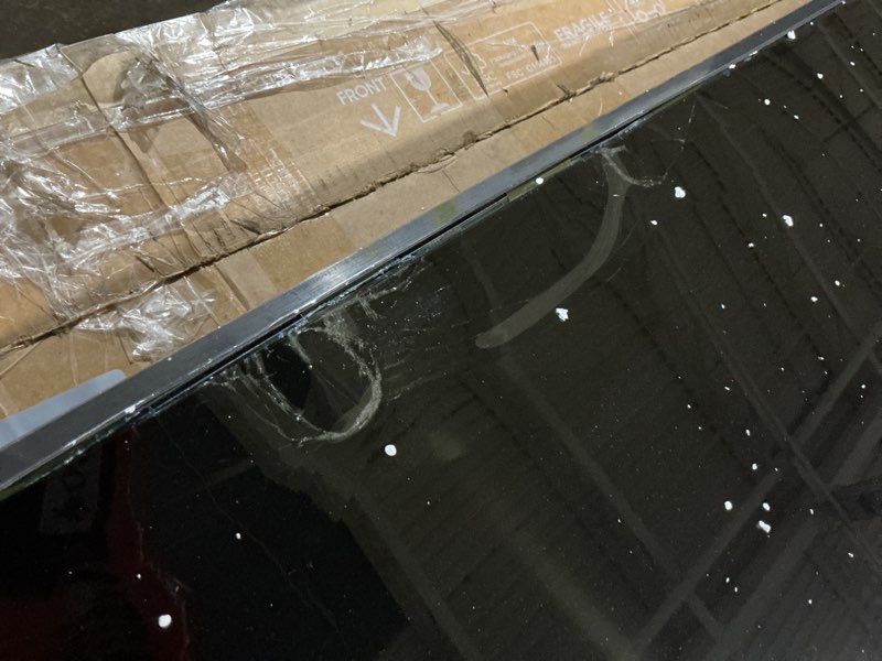 Condition photo showing As Is for screen damaged samsung 58-inch class crystal uhd u8000f 4k smart tv (2025 model) endless free content, crystal processor 4k, metalstream design, knox security, alexa built-in